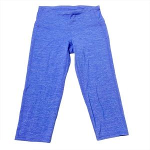 Athleta purple cropped leggings size XXS